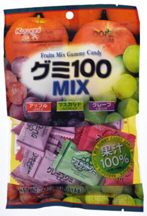 Żelki Mix smaków owocowych Kasugai