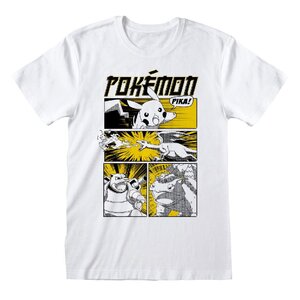 Pokemon T-Shirt Anime Style Cover Size M