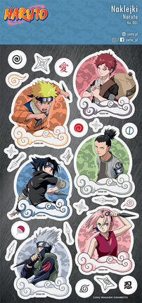 Naklejki Naruto „Droga ninja
