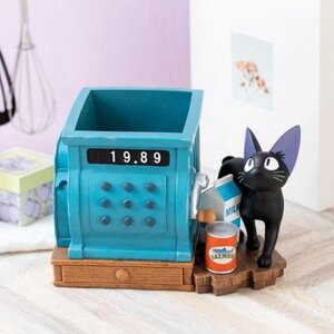 Preorder: Kiki's Delivery Service Diorama / Storage Box Jiji and blue cash register