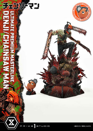 Preorder: Chainsaw Man PVC Statue 1/4 Denji Deluxe Bonus Version 57 cm