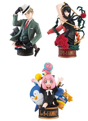 Preorder: Spy x Family Petitrama EX Series Trading Figure 3-Set 9 cm