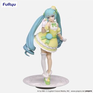 Preorder: Hatsune Miku Exceed Creative PVC Statue SweetSweets Series Macaroon Citron Color Ver. 22 cm