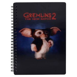 Preorder: Gremlins Notebook with 3D-Effect Gremlins Black