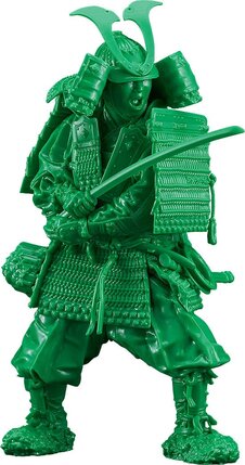 Preorder: PLAMAX Plastic Model Kit 1/12 Kamakura Period Armored Warrior: Green Color Edition 13 cm
