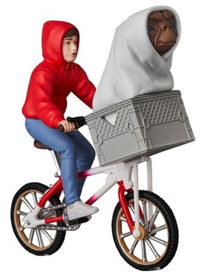 Preorder: E.T. the Extra-Terrestrial UDF Series Mini Figure E.T. & Elliot Bicycle 9 cm