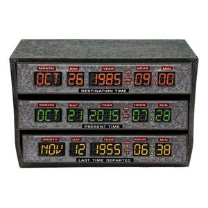 Preorder: Back To The Future Prop Replica 1/1 Time Circuits 10 cm