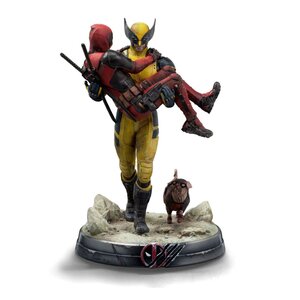 Preorder: Deadpool Deluxe Art Scale Statue 1/10 Deadpool & Wolverine 21 cm