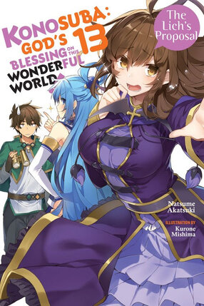 Konosuba God's Blessing on This Wonderful World! vol 13 Light Novel