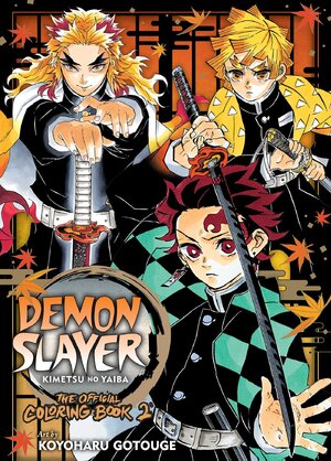 Demon Slayer The Official Coloring Book SC vol 02