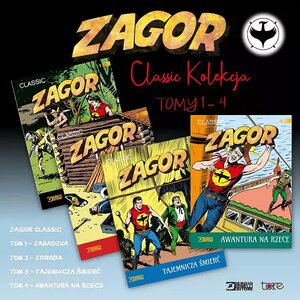 Zagor - Classic - zestaw 4 tomów.