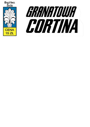 Kapitan Żbik - 47 - Granatowa cortina (okładka blank)