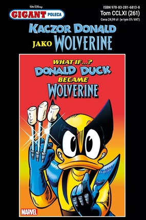 Gigant Poleca - 261 - Kaczor Donald jako Wolverine