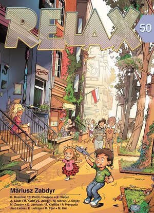 Relax - 50 (PolishComicArt) - okładka B (Felicja Mariusza Zabdyra)