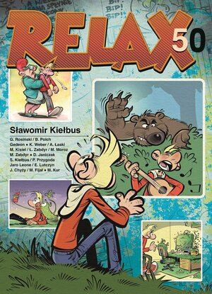 Relax - 50 (PolishComicArt) - okładka D (Gwidon Kiełbus)