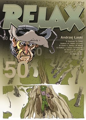 Relax - 50 (PolishComicArt) - okładka F (Wędrowycz Zandzrej Łaski)