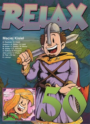 Relax - 50 (PolishComicArt) - okładka G (Wiesław Maciej Kisiel)