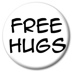Free Hugs - białe