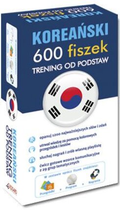 Koreański 600 fiszek Trening od podstaw