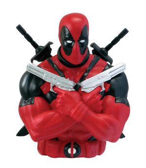 Marvel Comics Coin Bank Deadpool 20 cm