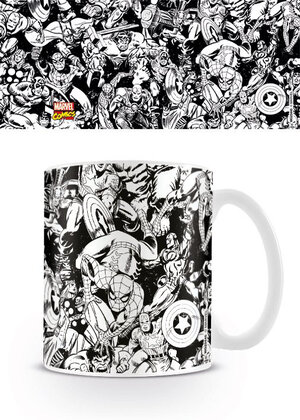 Marvel Comics Mug Characters
