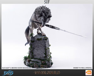 Dark Souls Statue The Great Grey Wolf Sif 64 cm