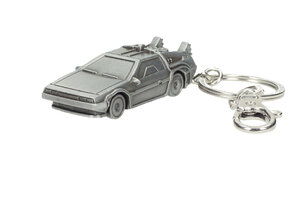 Back to the Future Metal Keychain DeLorean 7 cm