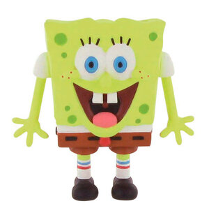 SpongeBob Square Pants Mini Figure SpongeBob smile 7 cm
