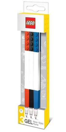 LEGO Gel Pens 3-Pack Bricks