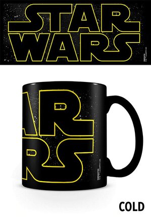 Star Wars Heat Change Mug Logo Characters