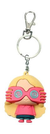 Harry Potter Rubber Keychain Luna Lovegood 7 cm