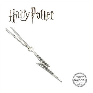 Harry Potter x Swarovksi Necklace & Charm Lightning Bolt
