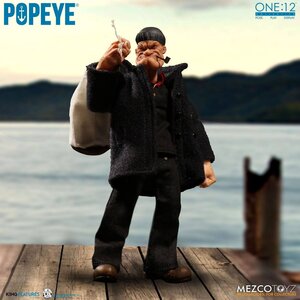 Preorder: Popeye Action Figure 1/12 Popeye 14 cm