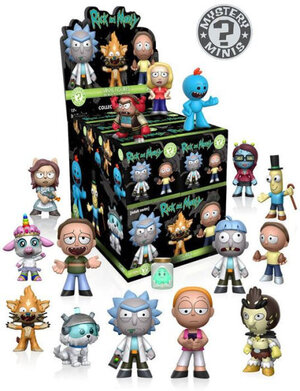 Rick and Morty Mystery Mini Figures 5 cm (losowa figurka)