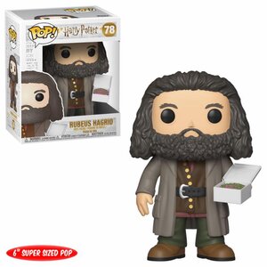 Harry Potter Oversized POP! Movies Vinyl Figure Hagrid with Cake 14 cm