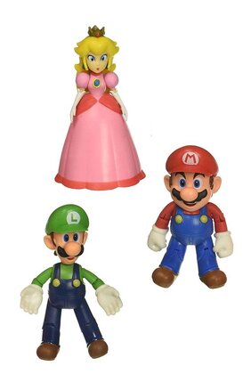 World of Nintendo Action Figure 3-Pack Mushroom Kingdom 10 cm