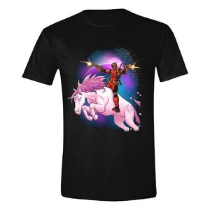 Deadpool T-Shirt Space Unicorn Size M