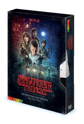 Stranger Things Premium Notebook A5 VHS