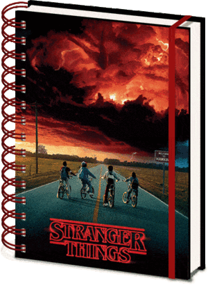 Stranger Things 3D Wiro Notebook A5 Mind Flayer
