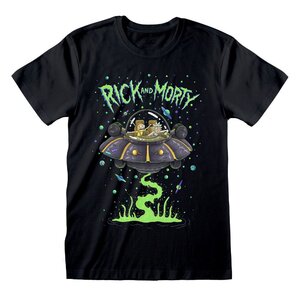 Rick & Morty T-Shirt Space Cruiser Size XL