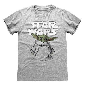 Star Wars The Mandalorian T-Shirt Child Sketch Size L