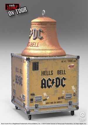 AC/DC Rock Ikonz On Tour Statues Hell's Bell