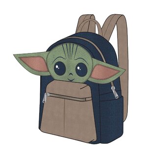 Star Wars The Mandalorian Casual Fashion Backpack The Child