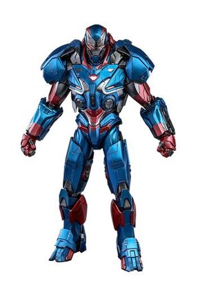 Avengers: Endgame Movie Masterpiece Series Diecast Action Figure 1/6 Iron Patriot 32 cm