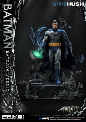Preorder: Batman Hush Statue 1/3 Batman Batcave Deluxe Version 88 cm