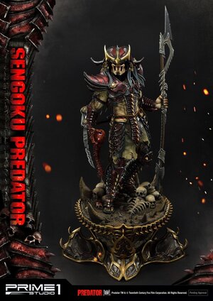 Preorder: The Predator Statue Sengoku Predator 89 cm