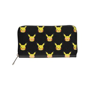 Black Widow Zip Around Wallet Pikachu AOP