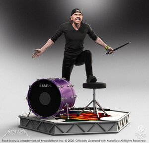 Metallica Rock Iconz Statue Lars Ulrich Limited Edition 22 cm