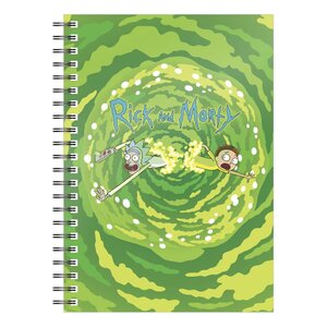 Rick & Morty Notebook Logo Portal