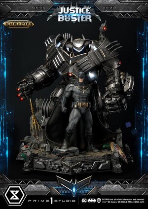 Preorder: DC Comics Statue Justice Buster by Josh Nizzi Ultimate Version 88 cm